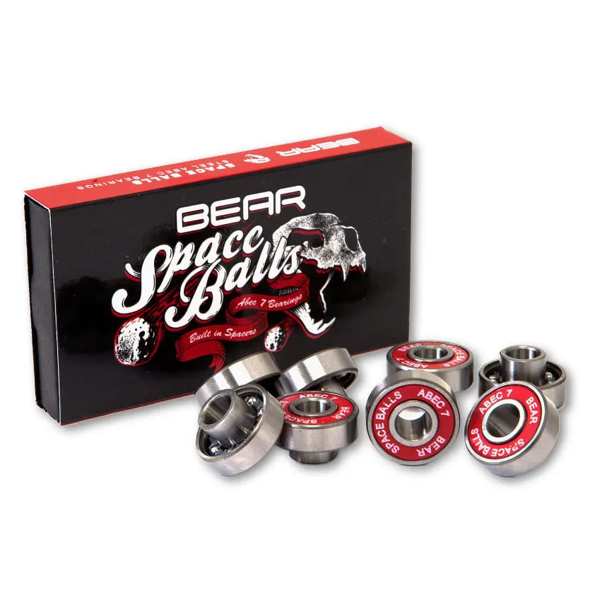Bear Speedballs Abec 7 Bearings- Super Fast Longboard Bearings - Wake2o