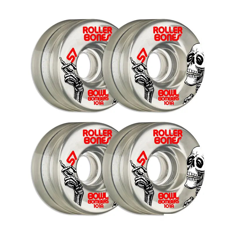 RollerBones Bowl Bomber Wheels | Set Of 8 | Wake2o