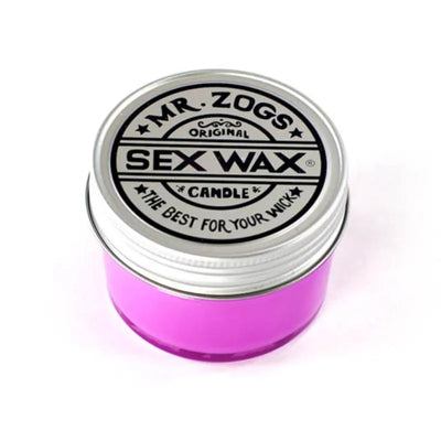 SexWax Candle - Sex Wax Scents -Coconut, Grape And Strawberry Flavours - Smell The Surf - Surf Shop - Wake2o