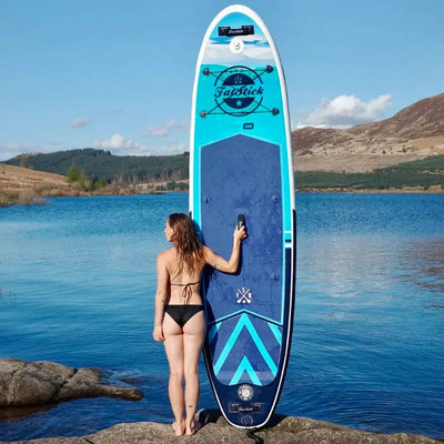 Fatstick Pure Art Inflatable SUP Package 10.6 - Excellent Value For Money Paddle Board - Wake2o