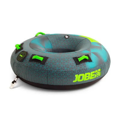 Jobe Hotseat Inflatable Towable Donut 1P Steel Blue - 1 Person Inflatable Donut For Family Fun Times On the Water - Wake2o UK