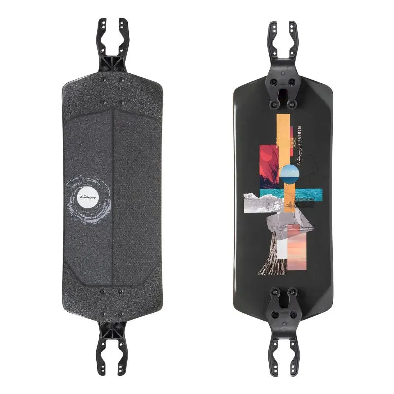 Ldp Brackets Loaded Fathom Brick and Bracket Custom LDP Longboard Setup| Wake2o