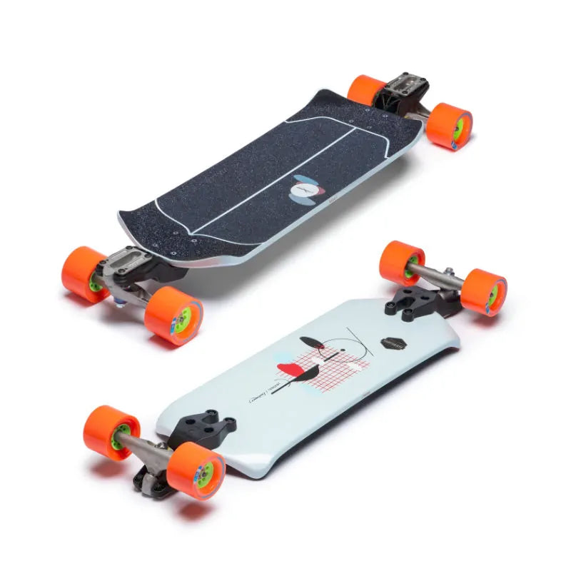 Loaded Tangent Surfskate Edition Featuring Carver CX Trucks, Orangatang Kegel Wheels, Loaded Zee Bracket, Orangatang Nipples And Orangatang Knuckle Bushings - The Ultimate Distance Surfskate - Wake2o Shrewsbury