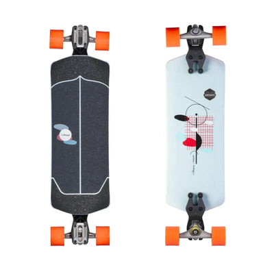 Loaded Tangent Surfskate Edition Featuring Carver CX Trucks, Orangatang Kegel Wheels, Loaded Zee Bracket, Orangatang Nipples And Orangatang Knuckle Bushings - The Ultimate Distance Surfskate - Wake2o Shrewsbury