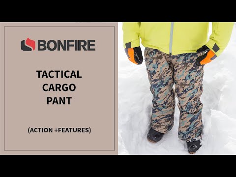 Bonfire Tactical Snowboard Pant Olive Wake2o