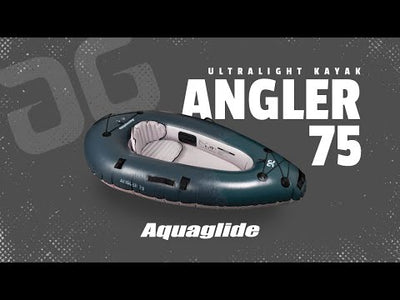 Aquaglide Backwoods Angler 75 Inflatable Kayak - Inflatable Kayak One Person - Shrewsbury Water Sport Shop - Wake2o UK