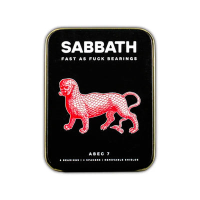 Sabbath Wheels Fast As F*ck Skate Bearings - Abec 7
