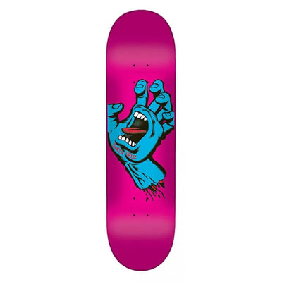 Santa Cruz Screaming Hand Skateboard Deck 7.8" Pink - Wake2o