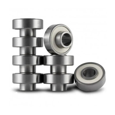 Zealous Ceramic BuiltIn Bearings - Skateboard Bearings With Integrated Spacers - Wake2o