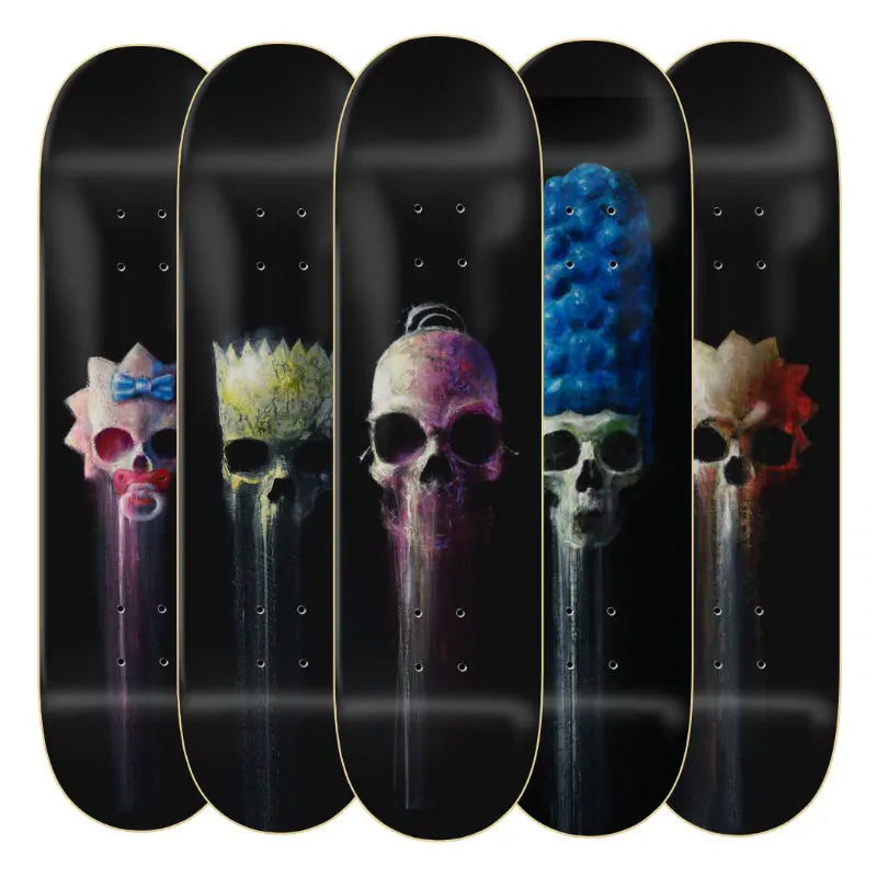 Zero Skateboard Deck - Springfield Horror Series - The Simpsons Collection - Wake2o