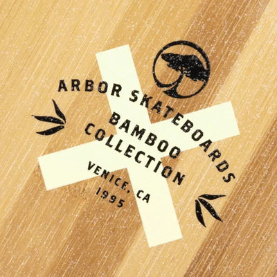 Arbor Sizzler Bamboo Performance Cruiser Longboard Skateboard - Wake2o