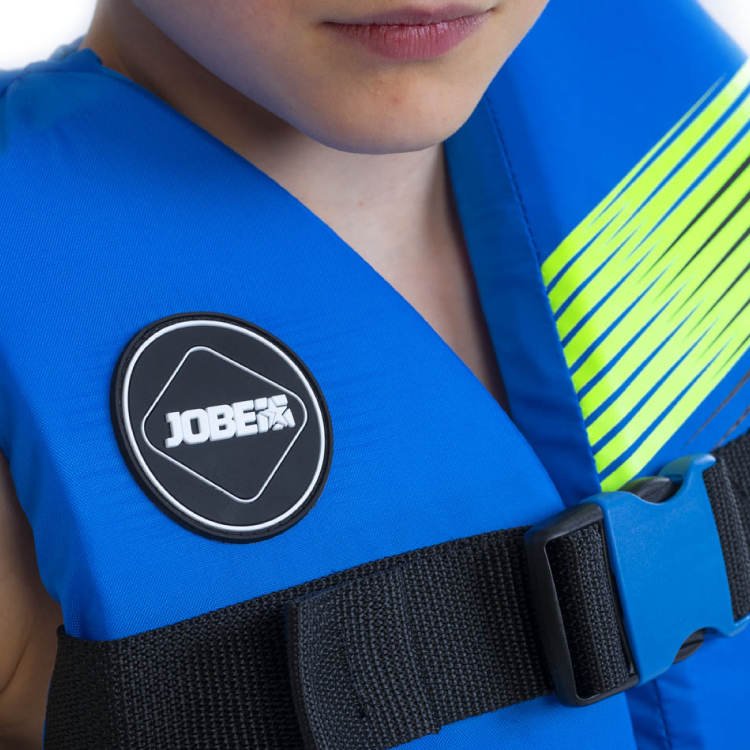 Jobe Nylon Kids Life Vest - Blue - Best Quality Childs Life Jacket - Wake2o