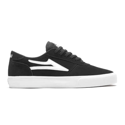 Lakai Manchester Skate Shoes - Black/White - Wake2o