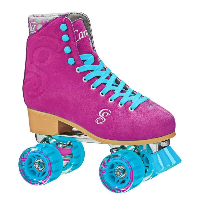 Candi Girl Carlin Quad Roller Skates - Berry - Wake2o