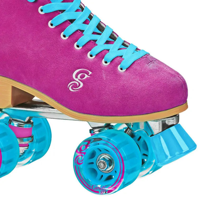 Candi Girl Carlin Quad Roller Skates - Berry - Wake2o