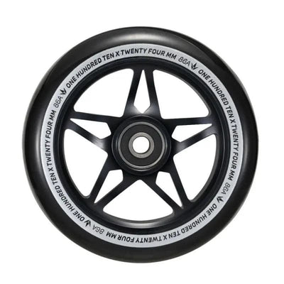 Blunt Envy S3 110mm Scooter Wheels - Black/Black - Wake2o
