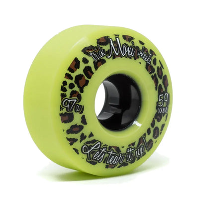 Moxi Trick Quad Roller Skate Wheels - Lime - 59m/97a - Wake2o