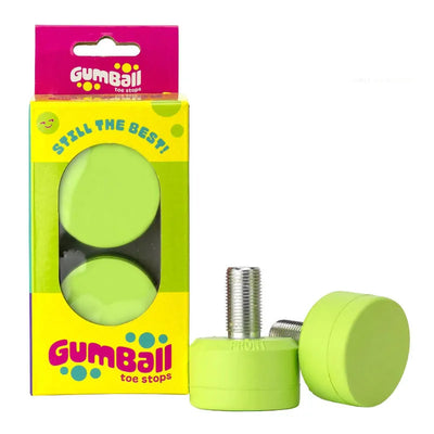 Gumball Toe Stop - Lime - 75A 30mm - Wake2o