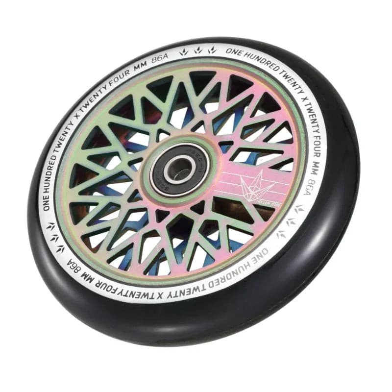 Blunt Envy Diamond Hollow Core 120m Scooter Wheels - Matted Oil Slick - Wake2o