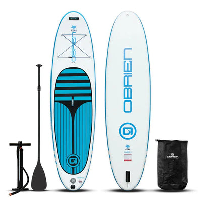 O'brien Kona Inflatable Paddle Board Package 2022 - Best Value SUP - Wake2o