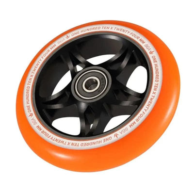 Blunt Envy S3 110mm Scooter Wheels - Black/Orange - Wake2o