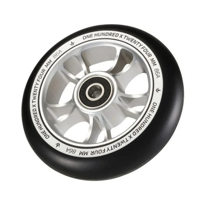 Blunt Envy 100mm Scooter Wheel - Silver/Black - Wake2o